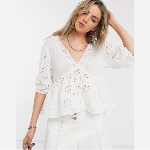 Free People Sweeter Side Blouse - Picture 3 of 9